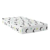 Monteret bundark HappyFriday Multifarvet 90 x 200 x 32 cm Pandabjrn #1