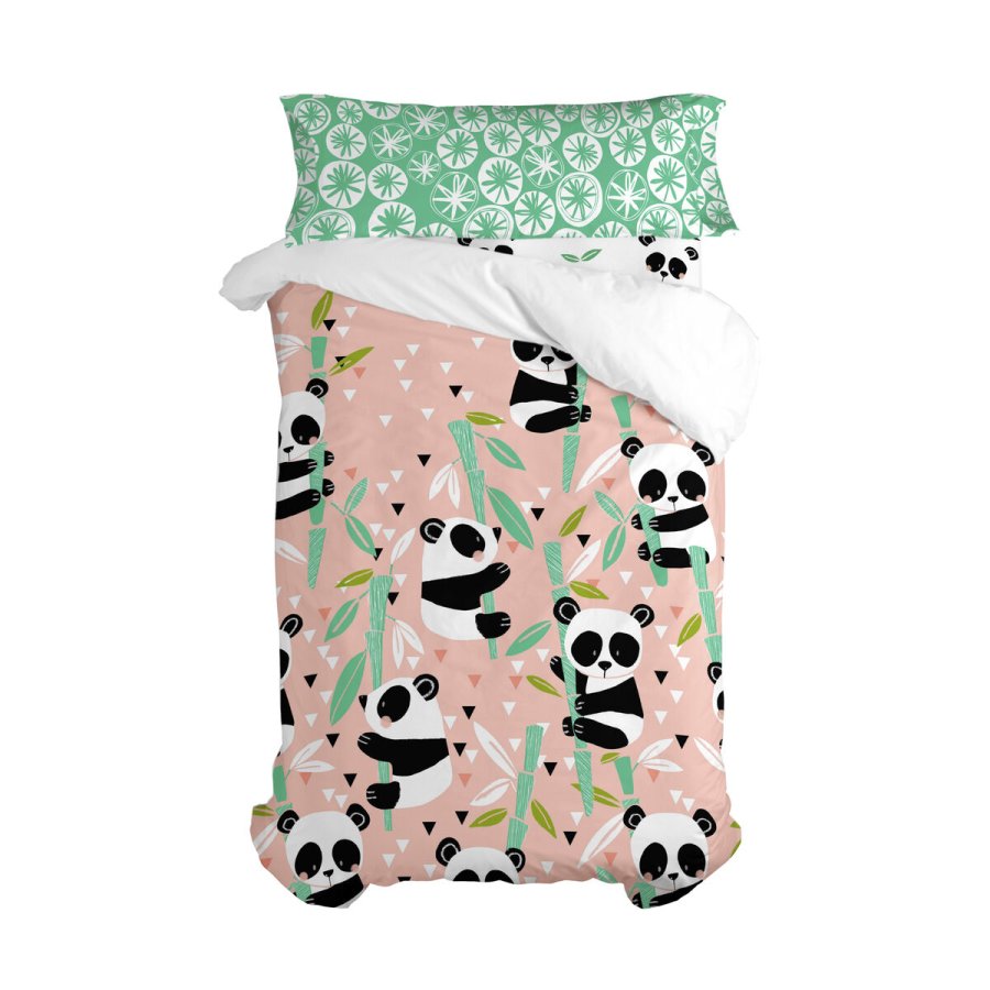 Monteret bundark HappyFriday Multifarvet 90 x 200 x 32 cm Pandabjrn #6