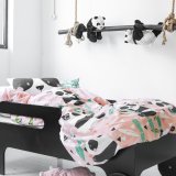 Dynebetrk st HappyFriday Moshi Moshi Panda Garden Pink Seng 105 2 Dele #21