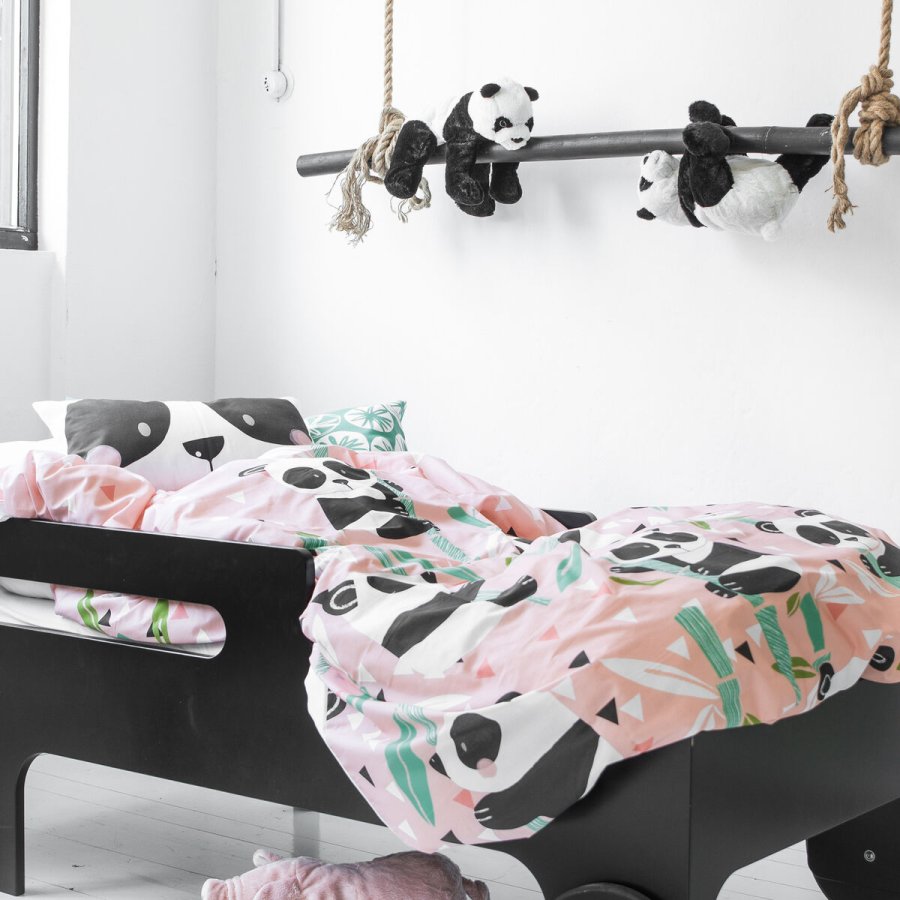Dynebetrk st HappyFriday Moshi Moshi Panda Garden Pink Seng 105 2 Dele #21
