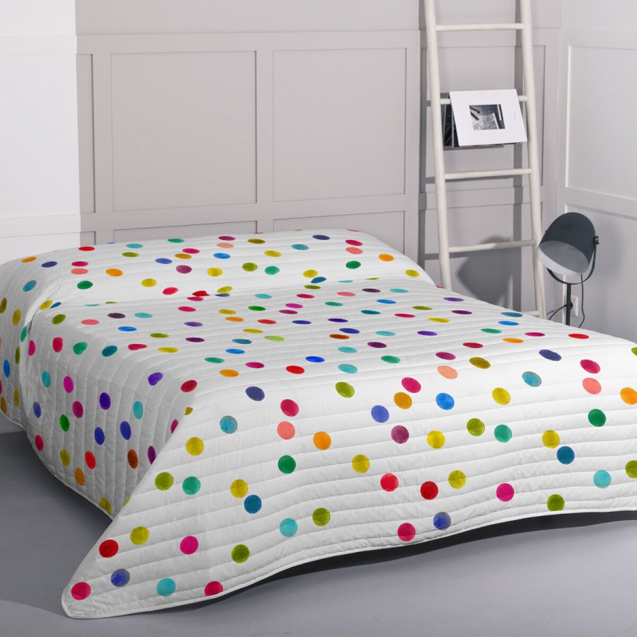 Sengetppe (vattppe) HappyFriday HF Confetti Multifarvet 240 x 260 cm #6