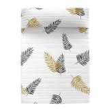 Sengetppe (vattppe) HappyFriday Blanc Foliage Multifarvet 240 x 260 cm #1