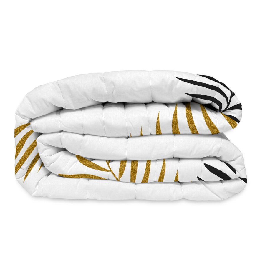 Sengetppe (vattppe) HappyFriday Blanc Foliage Multifarvet 270 x 260 cm #21