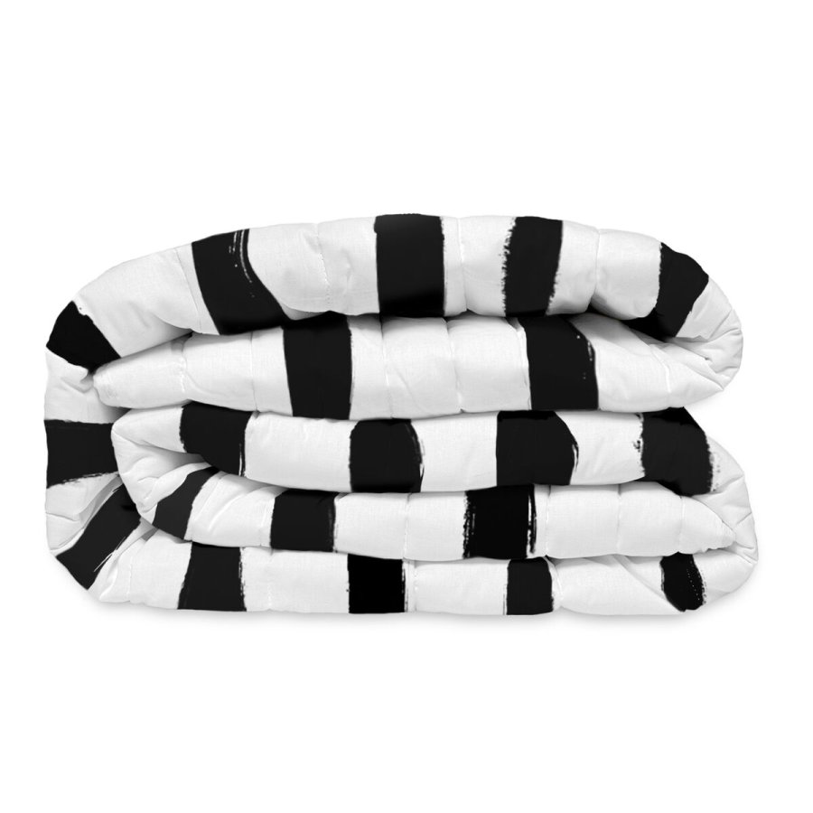 Sengetppe (vattppe) HappyFriday Blanc Stripes Multifarvet 270 x 260 cm #26