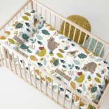 Sengetppe (vattppe) HappyFriday Moshi Moshi Multifarvet 100 x 130 cm Skov #2
