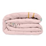 Sengetppe (vattppe) HappyFriday Moshi Moshi Multifarvet 100 x 130 cm Lyserd flamengo #1