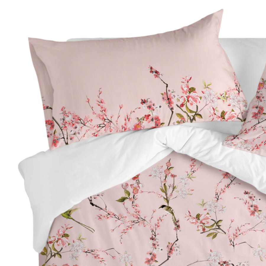 Pudebetrk HappyFriday Chinoiserie rose Multifarvet 50 x 75 cm (2 enheder) #2
