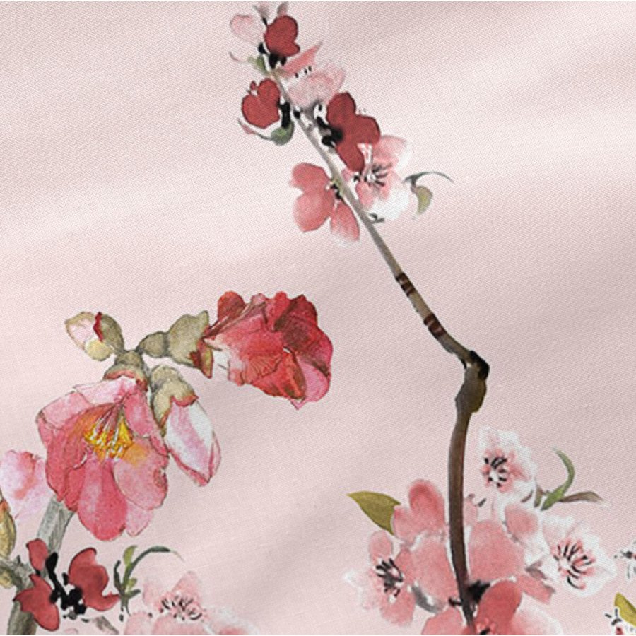 Pudebetrk HappyFriday Chinoiserie rose Multifarvet 50 x 75 cm (2 enheder) #3