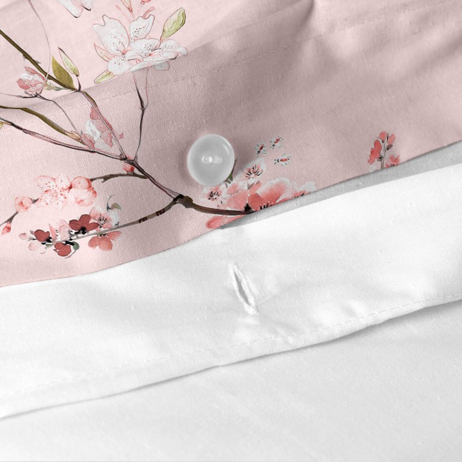 Nordisk cover HappyFriday Chinoiserie rose Multifarvet 220 x 220 cm #6