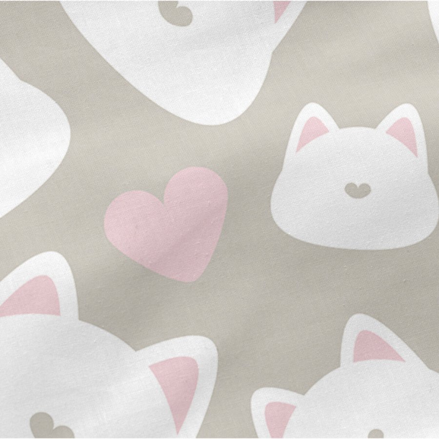Pudebetrk HappyFriday Happynois  Kitty Multifarvet 50 x 75 cm #2