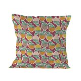 Pudebetrk HappyFriday Moshi Moshi Harvestwood Multifarvet 80 x 80 cm #1