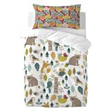 Pudebetrk HappyFriday Moshi Moshi Harvestwood Multifarvet 50 x 75 cm #3