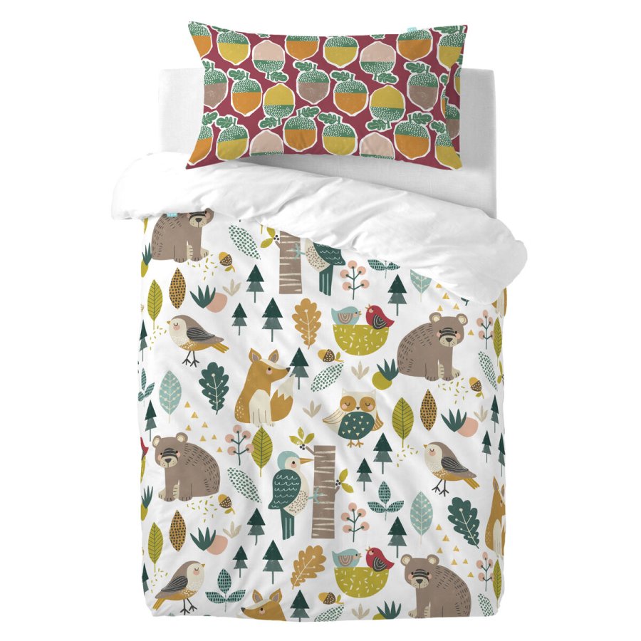 Pudebetrk HappyFriday Moshi Moshi Harvestwood Multifarvet 50 x 75 cm #3