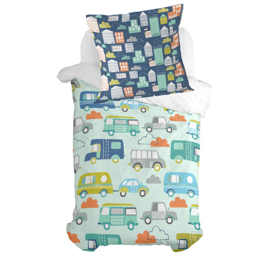 Pudebetrk HappyFriday Moshi Moshi Holidays Multifarvet 80 x 80 cm #5