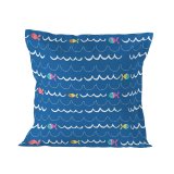 Pudebetrk HappyFriday Moshi Moshi Sea Life Multifarvet 80 x 80 cm #1