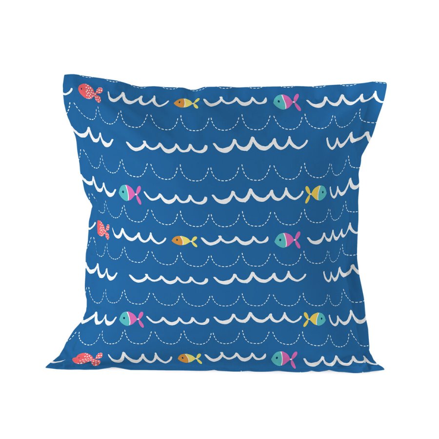Pudebetrk HappyFriday Moshi Moshi Sea Life Multifarvet 80 x 80 cm #1