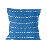 Pudebetrk HappyFriday Moshi Moshi Sea Life Multifarvet 80 x 80 cm #3