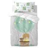 Pudebetrk HappyFriday Happynois Air balloon Multifarvet 50 x 75 cm #2