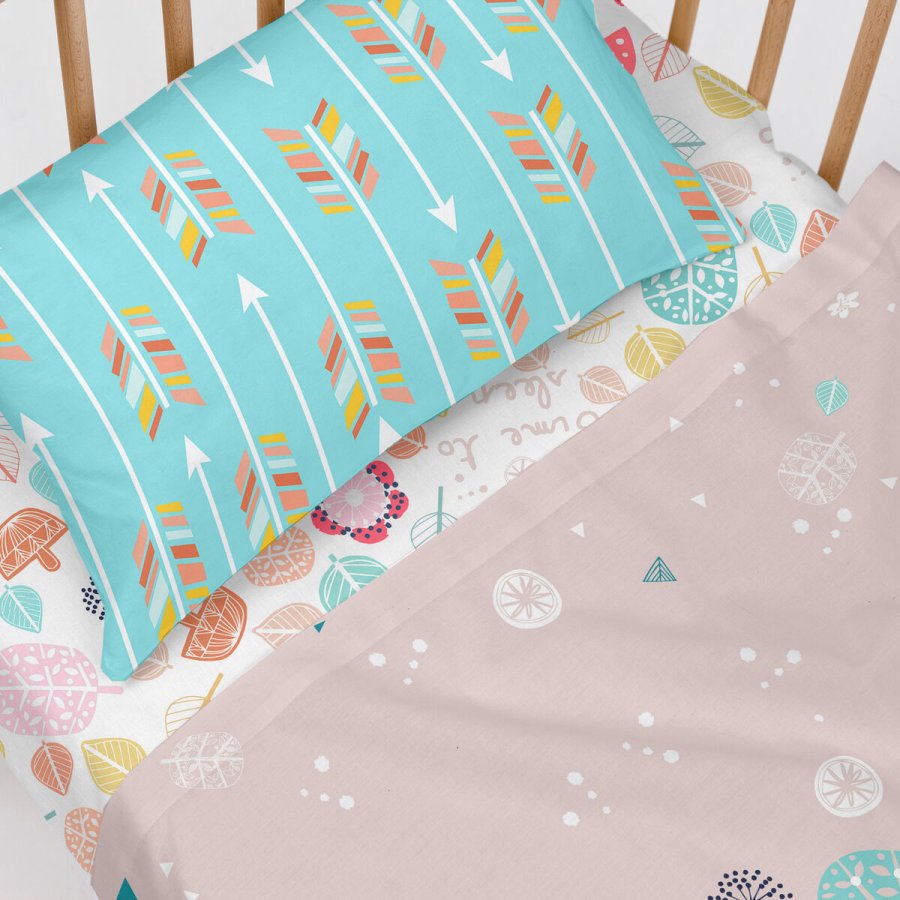 bundplastik HappyFriday MOSHI MOSHI Multifarvet 60 x 120 x 14 cm #2