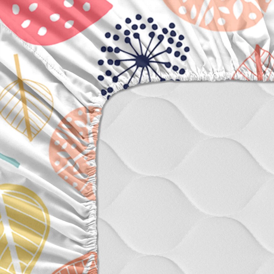 bundplastik HappyFriday MOSHI MOSHI Multifarvet 60 x 120 x 14 cm #3
