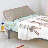 bundplastik HappyFriday MOSHI MOSHI Multifarvet 105 x 200 x 32 cm #2