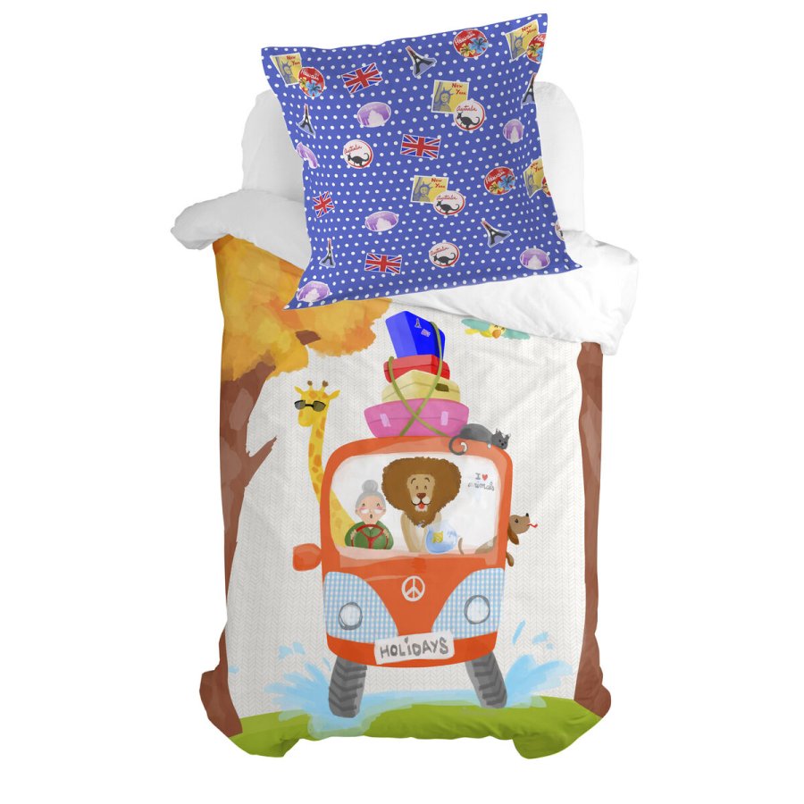 Pudebetrk HappyFriday Mr Fox Van Multifarvet 80 x 80 cm #4