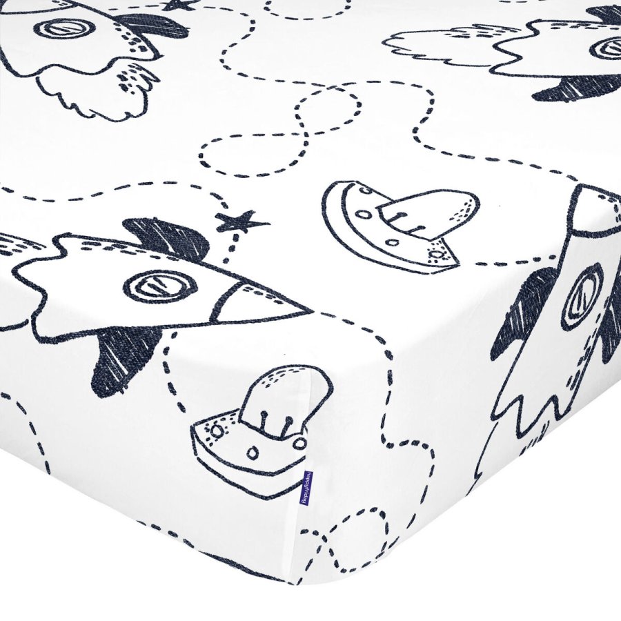 bundplastik HappyFriday MR FOX Hvid Multifarvet 60 x 120 x 14 cm Raket #1