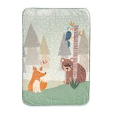 Tppe HappyFriday Moshi Moshi Harvestwood Multifarvet Mikrofiber 110 x 140 cm #1