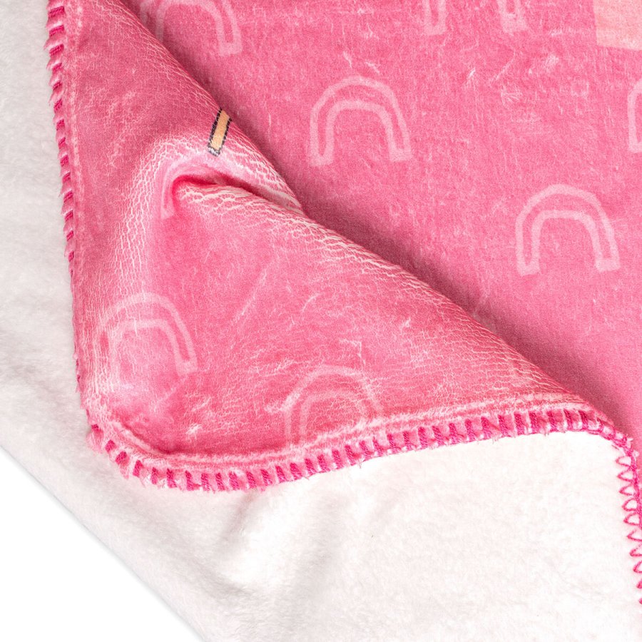 Tppe HappyFriday Moshi Moshi Hola Multifarvet Mikrofiber 110 x 140 cm #2