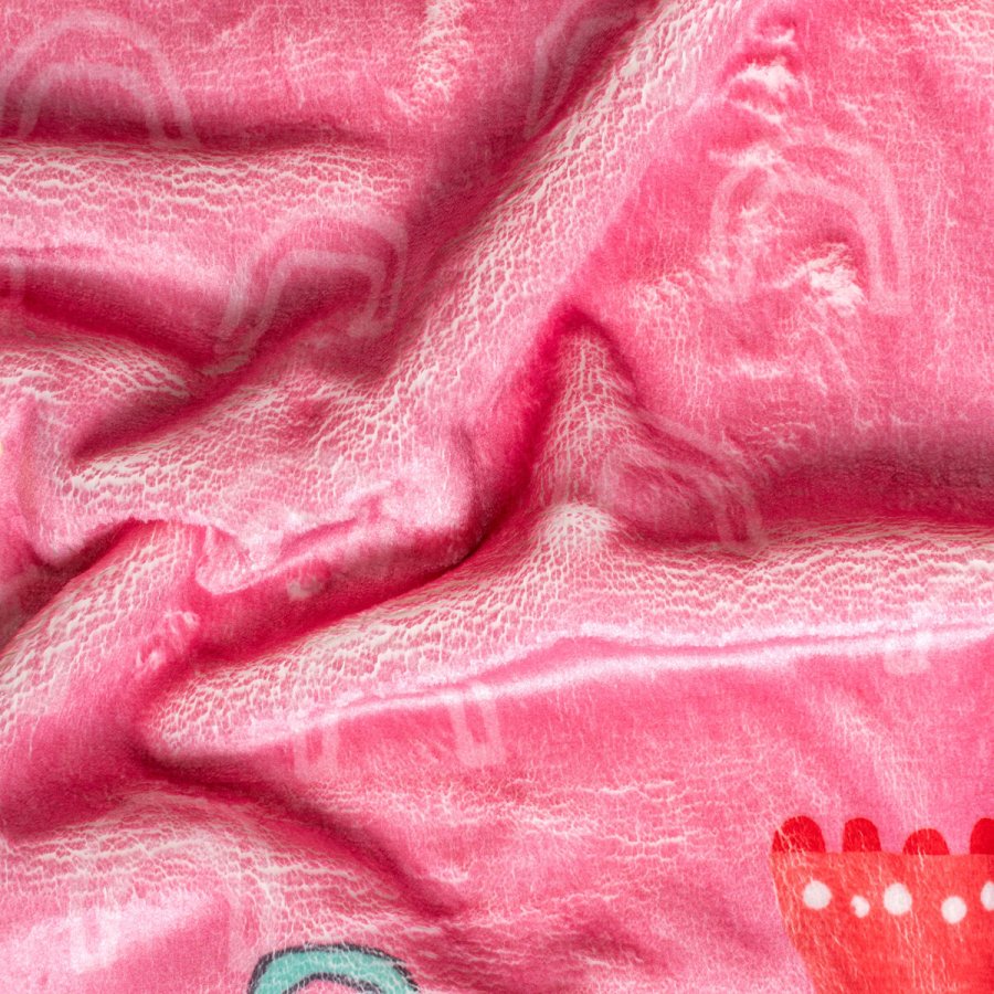 Tppe HappyFriday Moshi Moshi Hola Multifarvet Mikrofiber 110 x 140 cm #4