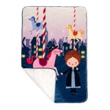 Tppe HappyFriday Mr Fox Nanny Multifarvet Mikrofiber 110 x 140 cm #2