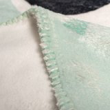 Tppe HappyFriday Moshi Moshi Panda Garden Blue Multifarvet Mikrofiber 110 x 140 cm #3