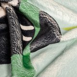 Tppe HappyFriday Moshi Moshi Panda Garden Blue Multifarvet Mikrofiber 110 x 140 cm #4