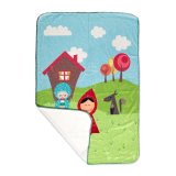 Tppe HappyFriday Mr Fox Grandma Multifarvet Mikrofiber 110 x 140 cm #2