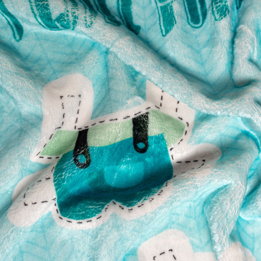 Tppe HappyFriday Mr Fox Piggys Multifarvet Mikrofiber 110 x 140 cm #4