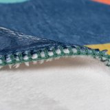 Tppe HappyFriday Moshi Moshi Holidays Multifarvet Mikrofiber 110 x 140 cm #3