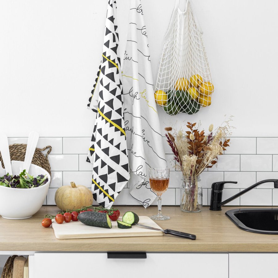 Karklud HappyFriday Blanc Live Multifarvet 70 x 50 cm (2 enheder) #26