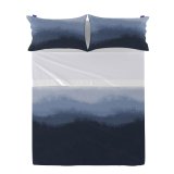 Toplagen HappyFriday Blanc Nightfall Multifarvet 160 x 270 cm #1