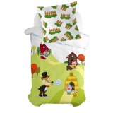 Pudebetrk HappyFriday Mr Fox Piggys Multifarvet 80 x 80 cm #4