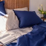 Nordisk cover HappyFriday BASIC Marinebl 200 x 200 cm #4