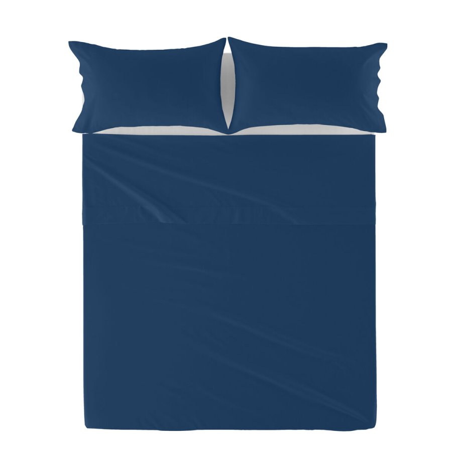 Toplagen HappyFriday Basic Marinebl 210 x 270 cm #1