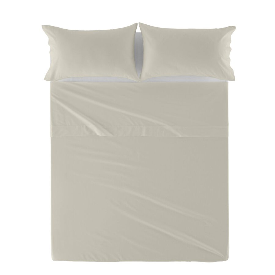 Toplagen HappyFriday Basic Beige 210 x 270 cm #1