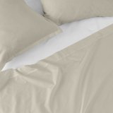 Toplagen HappyFriday Basic Beige 240 x 270 cm #3
