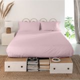 Toplagen HappyFriday Basic Lyserd 160 x 270 cm #4