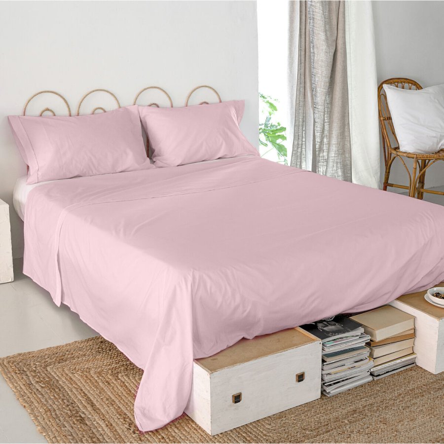 Toplagen HappyFriday Basic Lyserd 210 x 270 cm #2