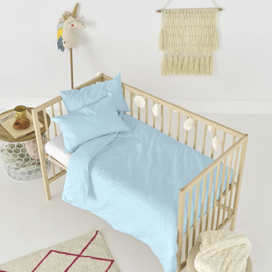 Dynebetrk st HappyFriday Basic Kids Bl Vugge til baby 2 Dele #6