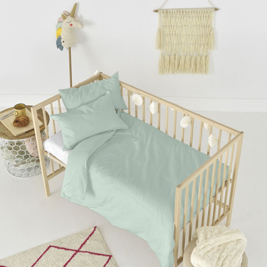 Dynebetrk st HappyFriday Basic Kids Mint Vugge til baby 2 Dele #16