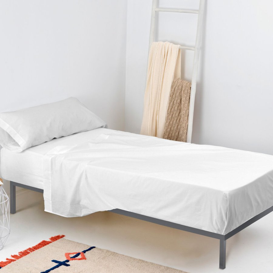 Sengetj st HappyFriday BASIC KIDS Hvid Seng 105 180 x 270 cm 2 Dele #2