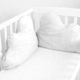 Barnesengbeskytter HappyFriday BASIC KIDS Hvid 40 x 10 x 60 cm #3