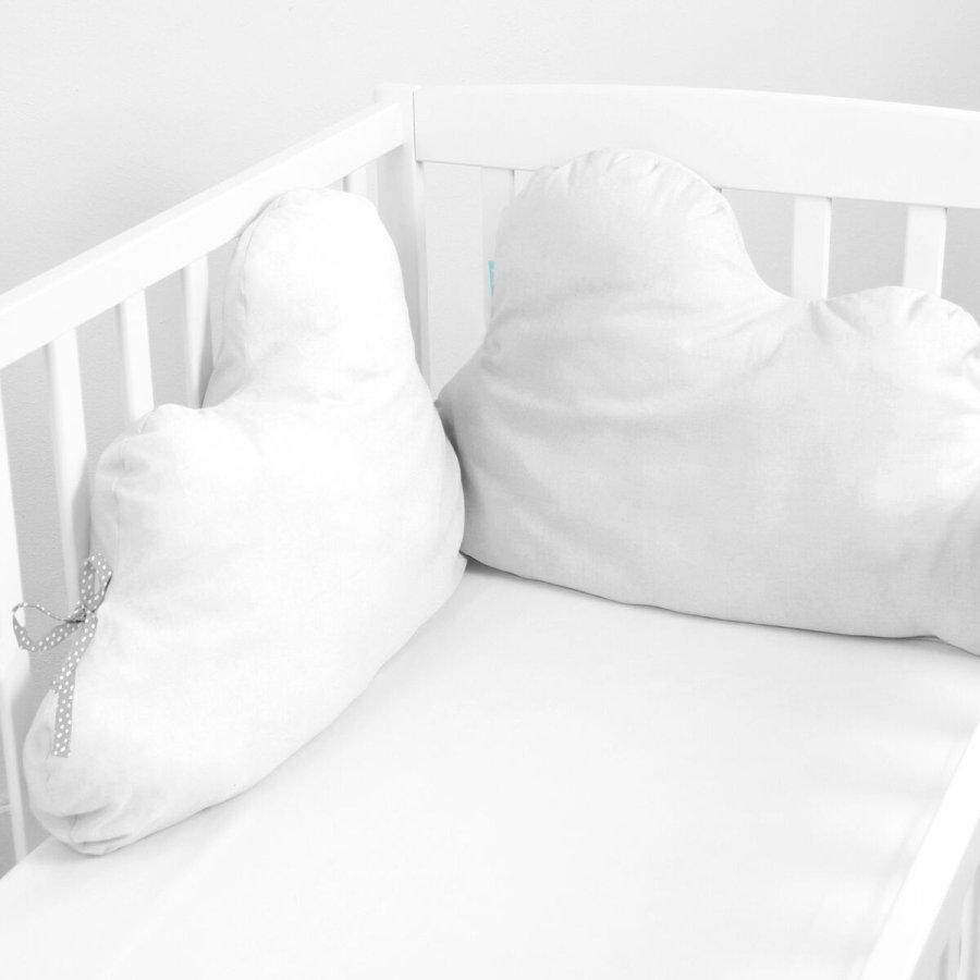 Barnesengbeskytter HappyFriday BASIC KIDS Hvid 40 x 10 x 60 cm #3